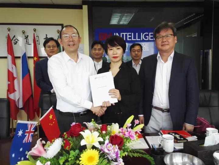 11月9日，韓國CHC PARTNERS蒞臨我們司洽談中韓合作事宜